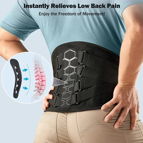 Adjustable lower back brace - adjustable,